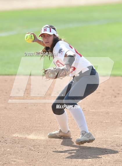 Thumbnail 1 in Hemet vs. Rosary Academy (CIF-SS D4 Final) photogallery.