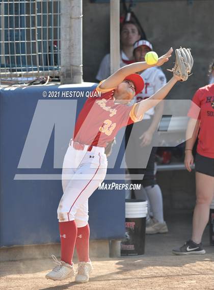 Thumbnail 1 in Hemet vs. Rosary Academy (CIF-SS D4 Final) photogallery.