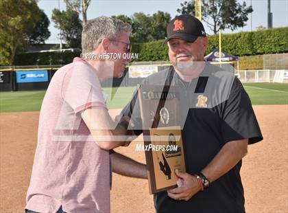 Thumbnail 1 in Hemet vs. Rosary Academy (CIF-SS D4 Final) photogallery.