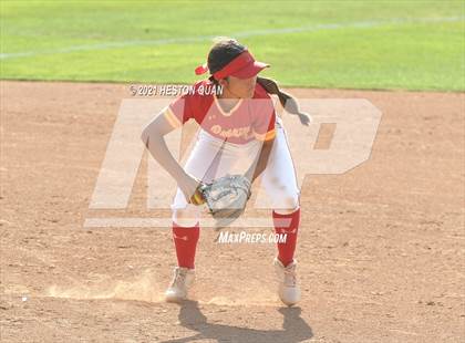 Thumbnail 2 in Hemet vs. Rosary Academy (CIF-SS D4 Final) photogallery.