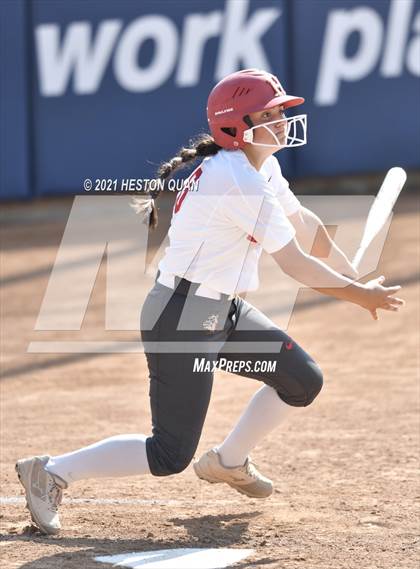 Thumbnail 1 in Hemet vs. Rosary Academy (CIF-SS D4 Final) photogallery.