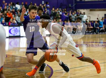 Thumbnail 3 in Collinsville vs. East St. Louis (Prairie Farms Holiday Classic) photogallery.