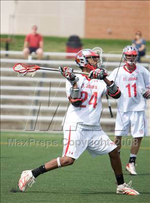 Thumbnail 2 in Archbishop Carroll vs. St. John's photogallery.
