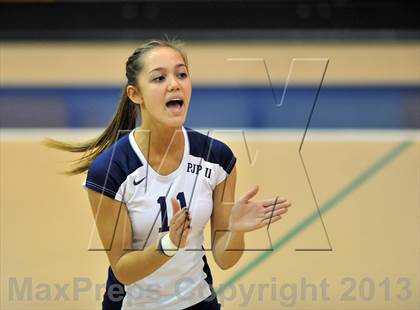 Thumbnail 2 in Pope John Paul II vs. Merion Mercy Academy (District 1 semifinal) photogallery.