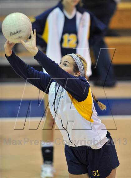 Thumbnail 2 in Pope John Paul II vs. Merion Mercy Academy (District 1 semifinal) photogallery.