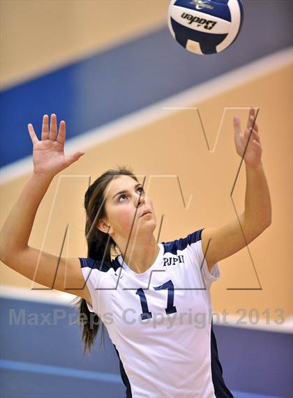 Thumbnail 2 in Pope John Paul II vs. Merion Mercy Academy (District 1 semifinal) photogallery.