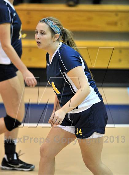 Thumbnail 3 in Pope John Paul II vs. Merion Mercy Academy (District 1 semifinal) photogallery.