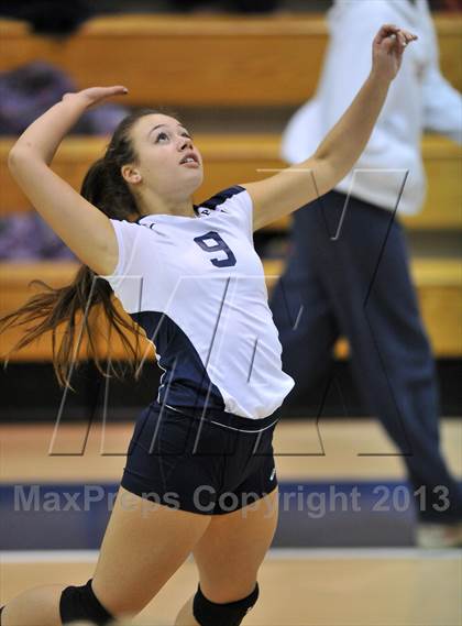 Thumbnail 2 in Pope John Paul II vs. Merion Mercy Academy (District 1 semifinal) photogallery.