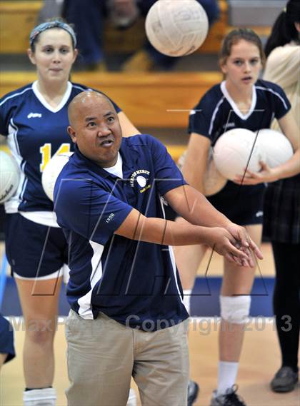 Thumbnail 2 in Pope John Paul II vs. Merion Mercy Academy (District 1 semifinal) photogallery.