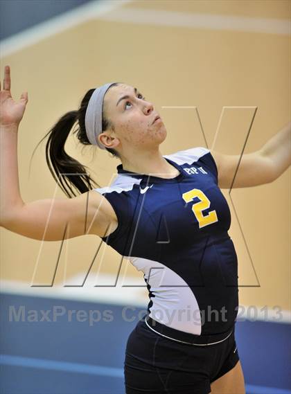 Thumbnail 2 in Pope John Paul II vs. Merion Mercy Academy (District 1 semifinal) photogallery.