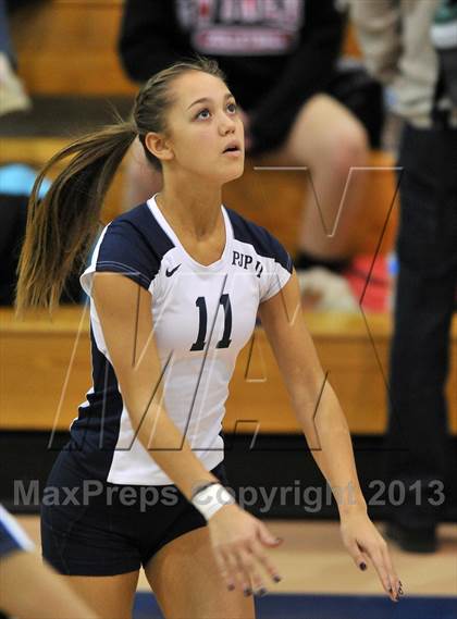 Thumbnail 2 in Pope John Paul II vs. Merion Mercy Academy (District 1 semifinal) photogallery.