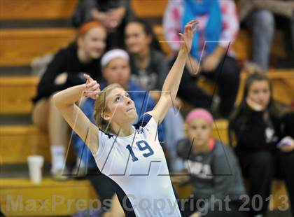 Thumbnail 2 in Pope John Paul II vs. Merion Mercy Academy (District 1 semifinal) photogallery.