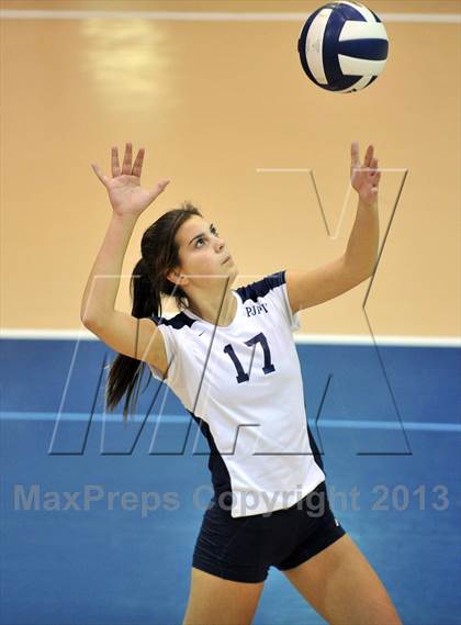 Thumbnail 2 in Pope John Paul II vs. Merion Mercy Academy (District 1 semifinal) photogallery.