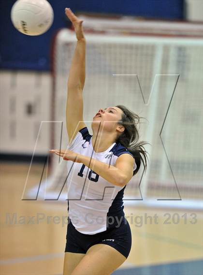 Thumbnail 2 in Pope John Paul II vs. Merion Mercy Academy (District 1 semifinal) photogallery.