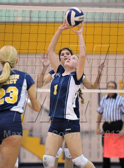Thumbnail 3 in Pope John Paul II vs. Merion Mercy Academy (District 1 semifinal) photogallery.