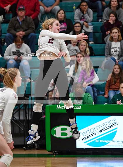 Thumbnail 3 in Thrall vs Johnson City (UIL 2A Region 4 Semifinal Playoff) photogallery.