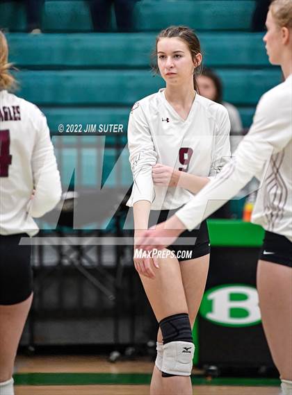 Thumbnail 2 in Thrall vs Johnson City (UIL 2A Region 4 Semifinal Playoff) photogallery.
