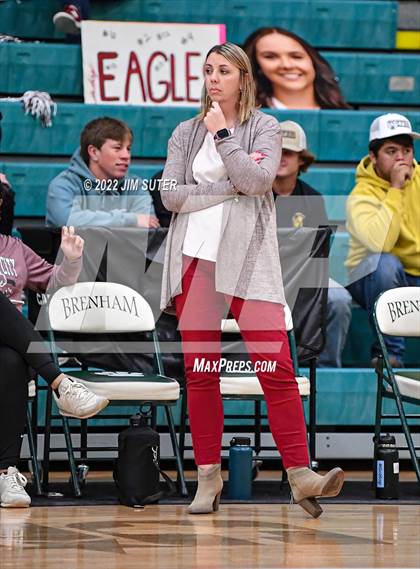 Thumbnail 3 in Thrall vs Johnson City (UIL 2A Region 4 Semifinal Playoff) photogallery.