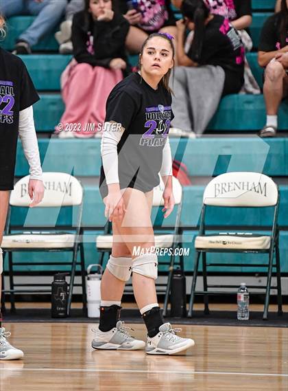 Thumbnail 3 in Thrall vs Johnson City (UIL 2A Region 4 Semifinal Playoff) photogallery.