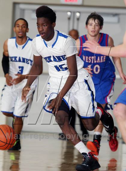 Thumbnail 1 in Westlake vs. DeKaney (McDonald's Texas Invitational) photogallery.