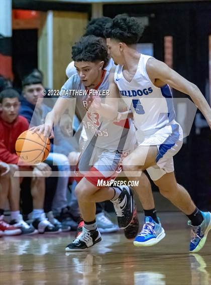 Thumbnail 2 in St. Pauls vs Red Springs (SAC Conference Championship) photogallery.