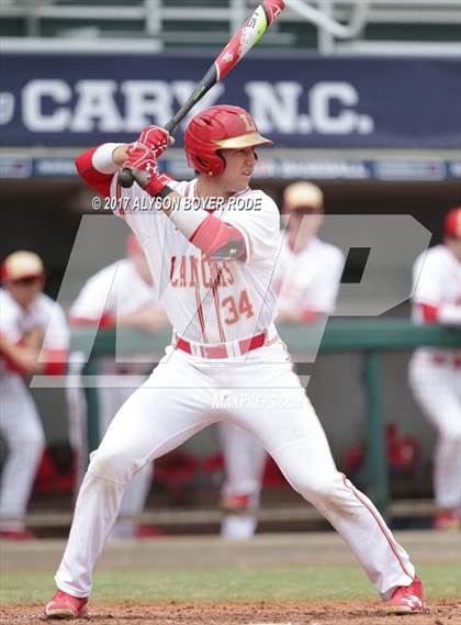 Thumbnail 1 in Orange Lutheran vs. Merritt Island (National High School Invitational)  photogallery.