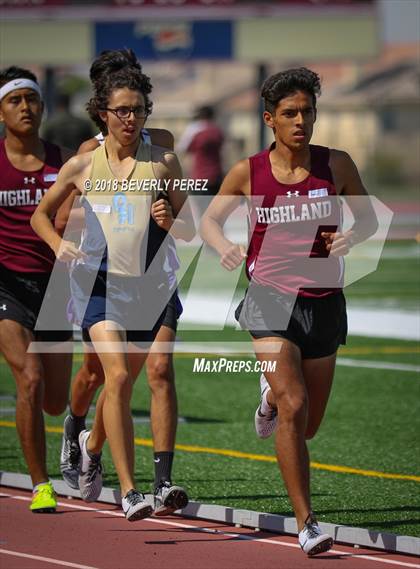 Thumbnail 3 in Golden League CIF Finals (3200 Meter Run) photogallery.