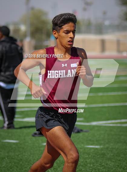 Thumbnail 1 in Golden League CIF Finals (3200 Meter Run) photogallery.