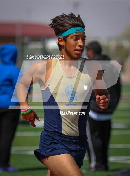 Thumbnail 1 in Golden League CIF Finals (3200 Meter Run) photogallery.