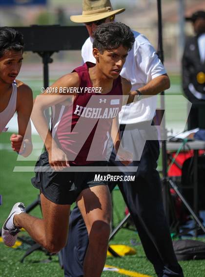 Thumbnail 1 in Golden League CIF Finals (3200 Meter Run) photogallery.