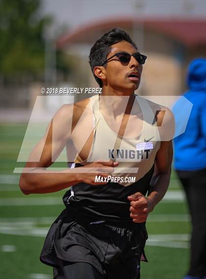 Thumbnail 1 in Golden League CIF Finals (3200 Meter Run) photogallery.