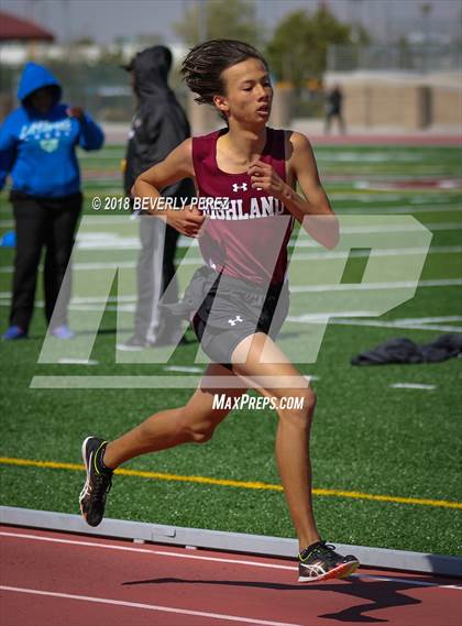 Thumbnail 1 in Golden League CIF Finals (3200 Meter Run) photogallery.