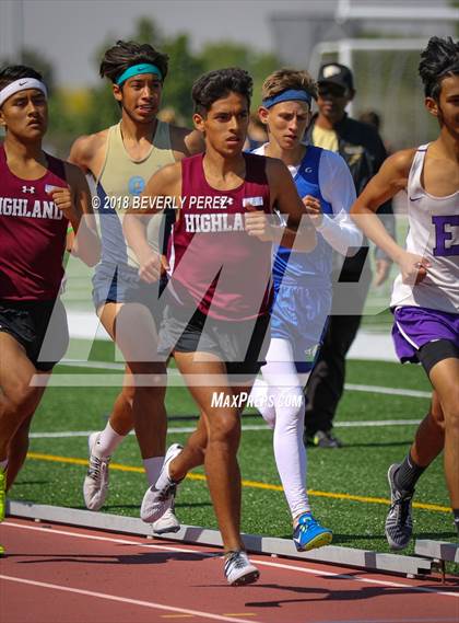 Thumbnail 1 in Golden League CIF Finals (3200 Meter Run) photogallery.