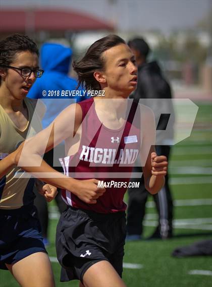 Thumbnail 2 in Golden League CIF Finals (3200 Meter Run) photogallery.