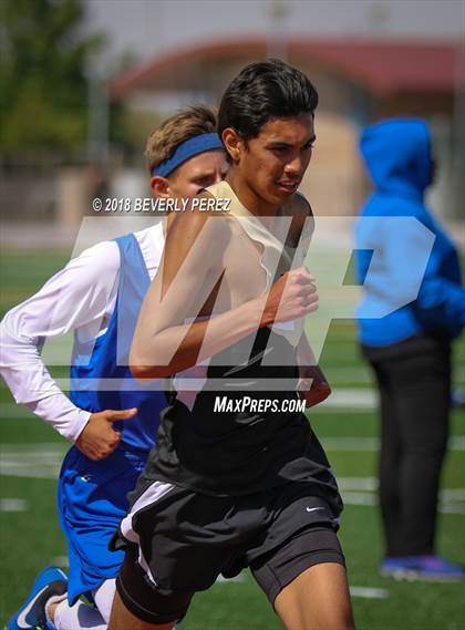 Thumbnail 1 in Golden League CIF Finals (3200 Meter Run) photogallery.