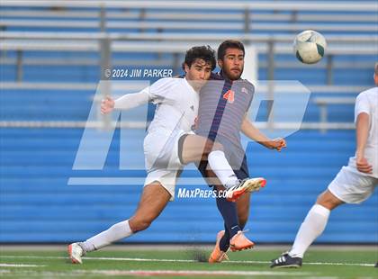 Thumbnail 1 in Flower Mound vs. Seven Lakes (UIL 6A Soccer Final) photogallery.