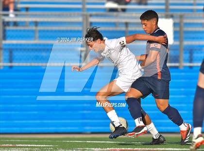 Thumbnail 2 in Flower Mound vs. Seven Lakes (UIL 6A Soccer Final) photogallery.