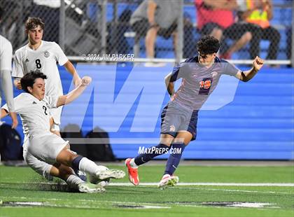 Thumbnail 3 in Flower Mound vs. Seven Lakes (UIL 6A Soccer Final) photogallery.