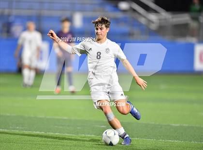 Thumbnail 2 in Flower Mound vs. Seven Lakes (UIL 6A Soccer Final) photogallery.