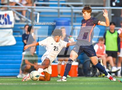 Thumbnail 1 in Flower Mound vs. Seven Lakes (UIL 6A Soccer Final) photogallery.