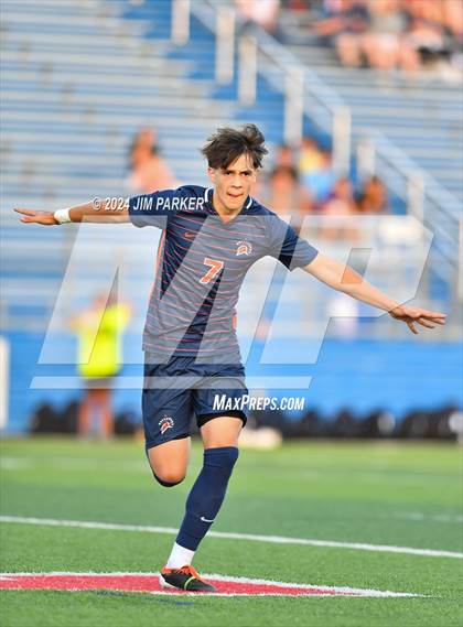 Thumbnail 2 in Flower Mound vs. Seven Lakes (UIL 6A Soccer Final) photogallery.