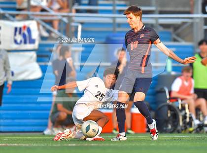 Thumbnail 2 in Flower Mound vs. Seven Lakes (UIL 6A Soccer Final) photogallery.