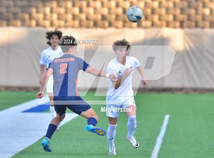 Thumbnail 1 in Flower Mound vs. Seven Lakes (UIL 6A Soccer Final) photogallery.