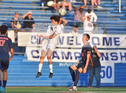 Thumbnail 2 in Flower Mound vs. Seven Lakes (UIL 6A Soccer Final) photogallery.