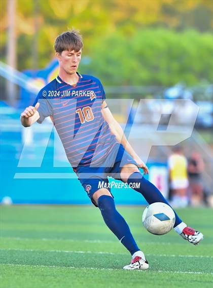 Thumbnail 2 in Flower Mound vs. Seven Lakes (UIL 6A Soccer Final) photogallery.