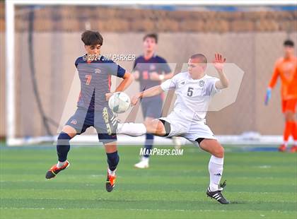 Thumbnail 2 in Flower Mound vs. Seven Lakes (UIL 6A Soccer Final) photogallery.