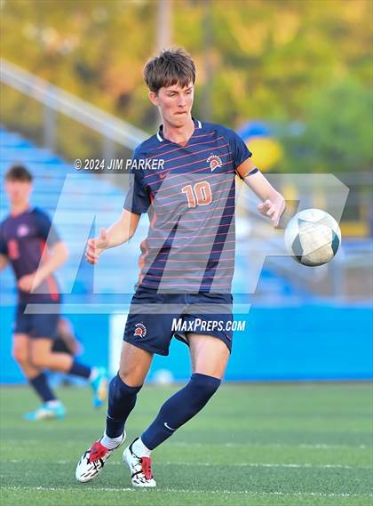 Thumbnail 1 in Flower Mound vs. Seven Lakes (UIL 6A Soccer Final) photogallery.