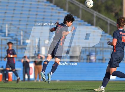 Thumbnail 1 in Flower Mound vs. Seven Lakes (UIL 6A Soccer Final) photogallery.