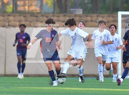 Thumbnail 3 in Flower Mound vs. Seven Lakes (UIL 6A Soccer Final) photogallery.