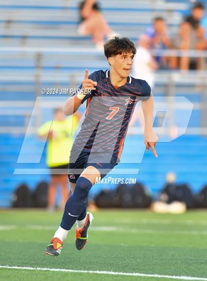 Thumbnail 1 in Flower Mound vs. Seven Lakes (UIL 6A Soccer Final) photogallery.